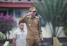 Bupati Kaur Pimpin Apel Siaga Kamtibmas