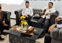 Kepala Kementerian Agama BS Menerima Audensi  Dai