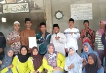 KUA Kaur Selatan Penyerahan Akta Ikrar Wakaf