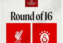 Prediksi Pertandingan 16 Besar Liga Champions 2025/2026, Galatasaray vs Liverpool