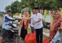 Gebyar Ramadan DWP Kementerian Agama BS Berbagi Takjil dan Sembako