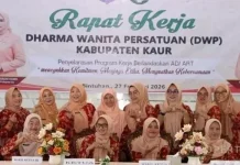 DWP Kabupaten Kaur Melaksanakan Rapat Kerja dan Evaluasi Program PKK