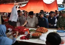 Kodim Bengkulu Selatan Ikut Operasi Pasar Ramadhan