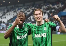 Sepuluh Pemain Sassuolo, Bungkam Atalanta Dengan Skor Tipis 2-1