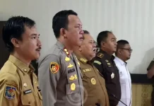 Bupati Bengkulu Selatan Mengikuti Rakor Lintas Sektor Terkait Oprasi Nala