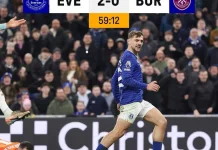 Hasil Liga Inggris 2025/2026, Everton Menang 2-0 Atas Burnley