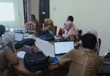 Bidang P2EPD Bappeda Litbang  BS Mengikuti  Sosialisasi A-DALEV