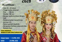 Dispar Kaur Rilis Syarat Pemilihan Duta Wisata Kaur 2026