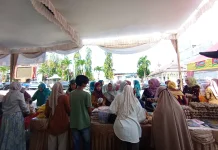 Kerjasama Mitra, DKP Bengkulu Selatan Gelar Pasar Murah