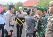 Polres Kaur Gelar Apel Pasukan Ops Ketupat Nala 2026