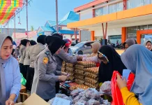 Polres Kaur Gelar Bazar Murah jelang Lebaran