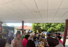 DKP dan Polres Bengkulu Selatan Gelar Pangan Murah Ramadan