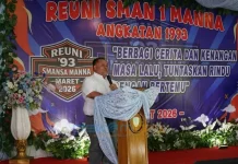 Bupati BS Hadiri Kegiatan Reuni Alumni SMA 1 Manna 1993