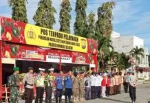 Empat Pos Strategis Polres Bengkulu Selatan Siaga Arus Mudik dan Balik