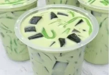 Resep Es Cincau Matcha