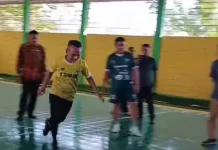 Pemkab Kaur Kembali Aktifkan Lapangan Futsal Taman Benika