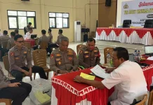 Polres Kaur Jalani Audit Kinerja Tahap I dari Itwasda Polda Bengkulu