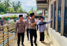 Dukung Sarana Religi, Polres Kaur Inisiasi Perbaikan Masjid di Kecamatan Lungkang