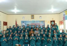 Sekda Bengkulu Selatan Hadir Pelntikan TP PKK Kecamatan