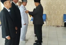 Wabup Seluma Lantik PJ Kades dan PAW BPD, Tegaskan Komitmen Pelayanan Publik