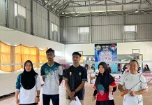 Penjas UNIB Gelar Turnamen “Fun Badminton 2026”, Puluhan Peserta Ramaikan Kompetisi