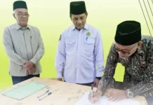 Maksimalkan Pengelolaan Zakat Kemenag Kaur Jalin Kerja Sama Dengan Baznas Kaur