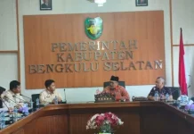 Sekda Bengkulu Selatan Sambut Audensi dari BGN RI dan PUPR