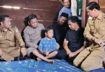 Bupati Kaur Kunjungan Kerumah Korban Asusila di Kabupaten Kaur