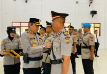 Polres Kaur Gelar Sertijab, Sejumlah Pejabat Berganti