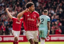Nottingham Forest Menang Telak 4-1 Atas Burnley
