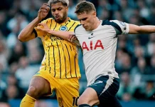 Hotspur Ditahan Imbang 2-2 oleh Brighton & Hove Albion