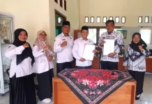 KUA Tanjung Kemuning Melaksanakan Bimbingan Remaja Usia Sekolah di SMPN 24 Kaur