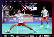 Fajar/Joaquin Menang, Indonesia vs Thailand 2-2 di Thomas Cup 2026