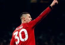 Manchester United Menang 2-1 Atas Brentford di pekan ke-34 Liga Inggris 2025/2026