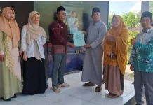 Penyuluh Agama Islam Padang Guci Hulu Sosialisasi Beasiswa Tahfidz ke SD 94 Kaur