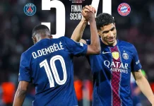 PSG Menang 5-4 Atas Munchen di Leg Pertama Semifinal Liga Champions 2025/2026
