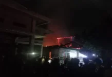Rumah di Tanjung Beringin Ludes Terbakar, Diduga Korsleting Listrik