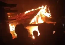 Musibah Kebakaran Terjadi di Tanjung Bringin Diduga Korsleting Listrik