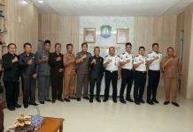 Wakil Bupati Kaur Sambut Kunker Kepala Rutan Kelas IIB Manna