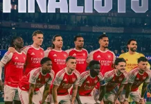 Liga Champions 2025/2026 : Arsenal ke Final, usai Bungkam Atletico 1-0