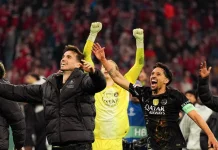 Liga Champions 2025/2026 : PSG ke Final, usai Bermain Imbang 1-1 Kontra Bayern