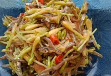 Tips Masakan Harian: Tumis Teri Bunga Pepaya Gurih dengan Rasa Khas