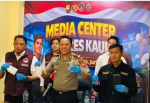 Polres Kaur Ungkap Kasus Narkotika, Empat Tersangka Diamankan.