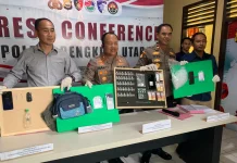 Polres Bengkulu Utara Rilis Empat Kasus Narkoba Selama Mei 2026