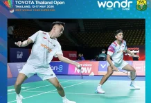 Thailand Open 2026 : Bagas/Putra Disingkirkan Unggulan Pertama