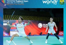 Rian/Rahmat Dikalahkan Pasangan Malaysia di babak 32 Besar Thailand Open 2026