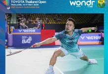 Thailand Open 2026 : Ginting Gagal Lewati Rintangan Pertama