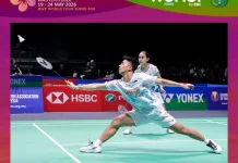 Dejan/Bernadine Dikalahkan Pasangan China di Babak 32 Malaysia Masters 2026