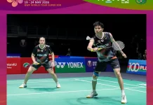Bobby/Melati ke-16 Besar Malaysia Masters 2026