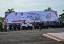 Upacara HUT ke-23 Kabupaten Seluma, Usung Semangat Tangguh dan Inovatif